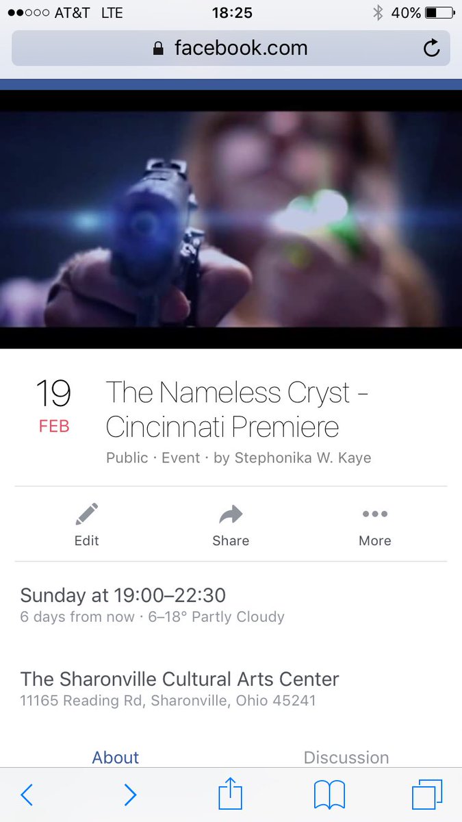 BleedingEdge14's tweet image. Looking for good #ohiofilm ? Join us Sunday for 2 shorts, a feature &amp;amp; a #zeldamovie teaser. #shortfilm  #scifimovie #fireflyinspired @joss