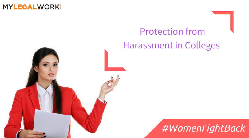 MyLegalWork's tweet image. #womenfightback against harassment in Colleges in #India.
#wednesdaywisdom #JaagoRe #sexualharassment #women
buff.ly/2kwafuf