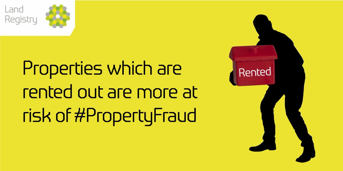 #Landlords are more at risk of #PropertyFraud. Read our advice on how you can help to protect your #property ow.ly/avfE30901BE. #rent