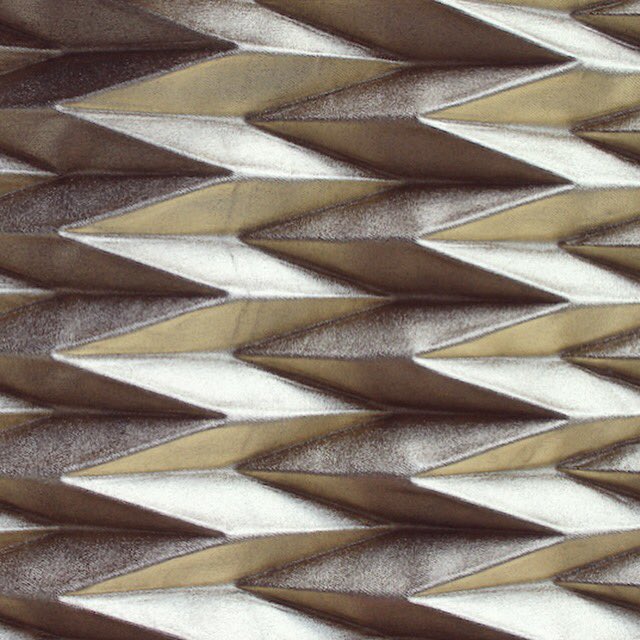 Gold #origami fabric...