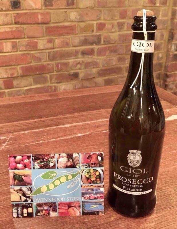 Singfor_Syria's tweet photo. A massive THANK YOU to @owensfoodstore who have donated a lovely bottle of Prosecco to our charity raffle! #fundraising #singforsyria https://t.co/wb9uAIMPOp