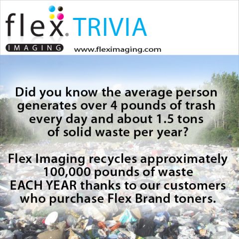 fleximaging's tweet image. #SavetheWorldWednesday BIG thanks to our customers who use Flex brand toner cartridges!