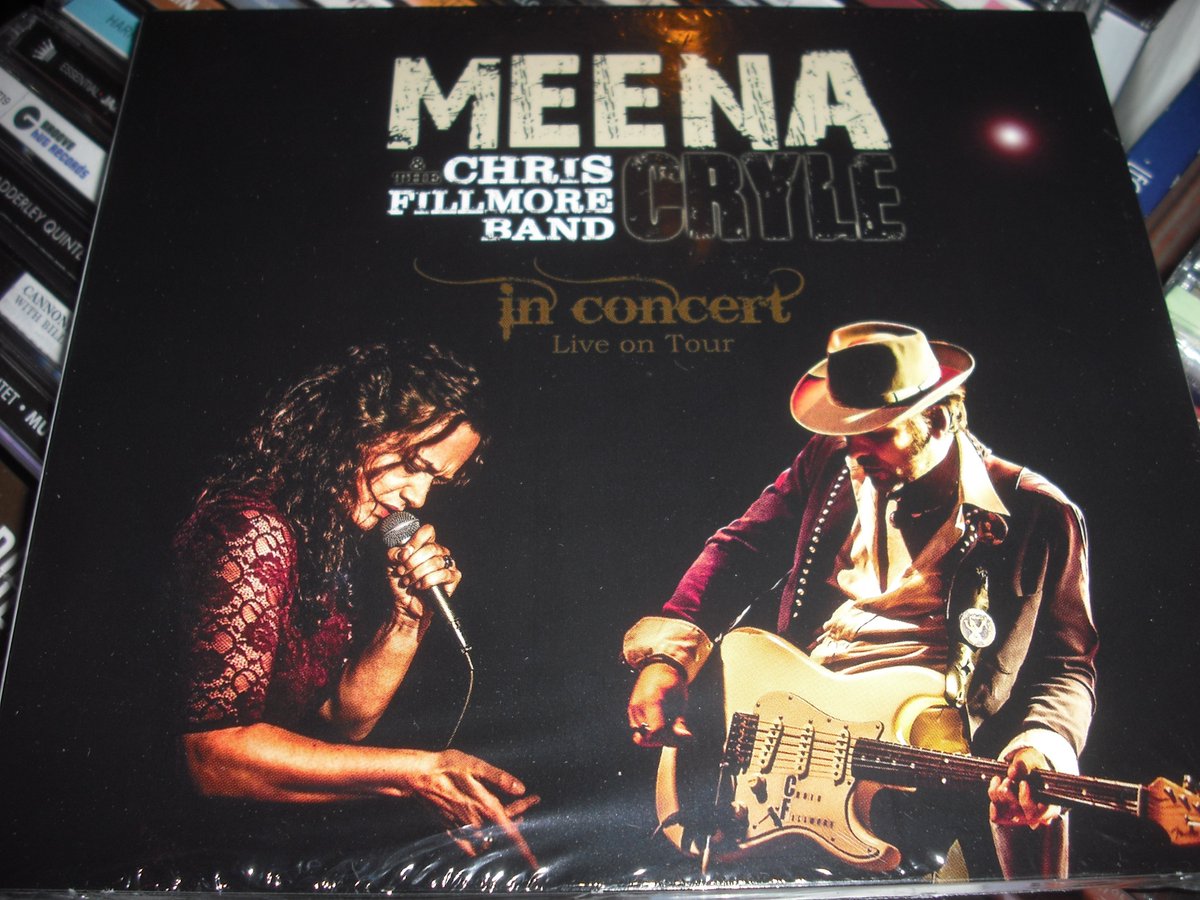 101andyhibberd's tweet photo. Now playing new CD release @MeenaCryle &amp; The Chris Fillmore Band In Concert (Continental Blue Heaven 2017) https://t.co/gzu6yjDW78