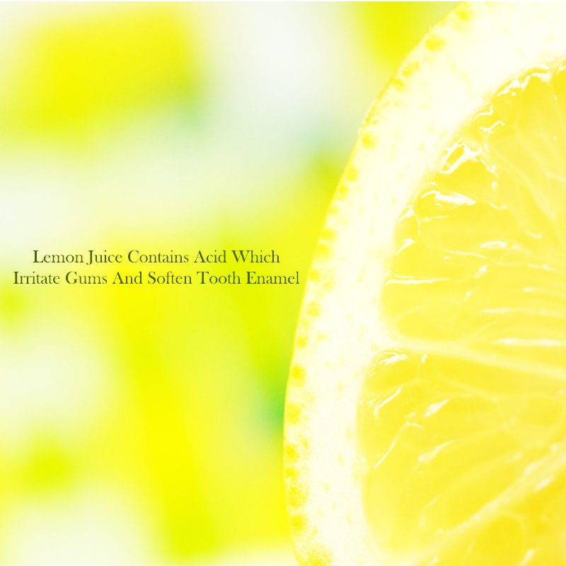 DrBalbir's tweet photo. Facts- Lemon Contain Acids Which Are Harmful For Tooth Enamel https://t.co/h0ocSulXzS