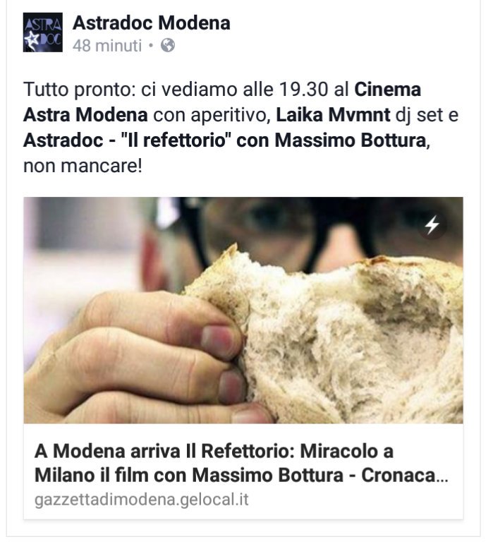 voiceoffmodena's tweet photo. Ci siamo: stasera ricomincia #AstraDoc #Modena, vi aspettiamo!
#RealityIsOff https://t.co/njey8NlmYo