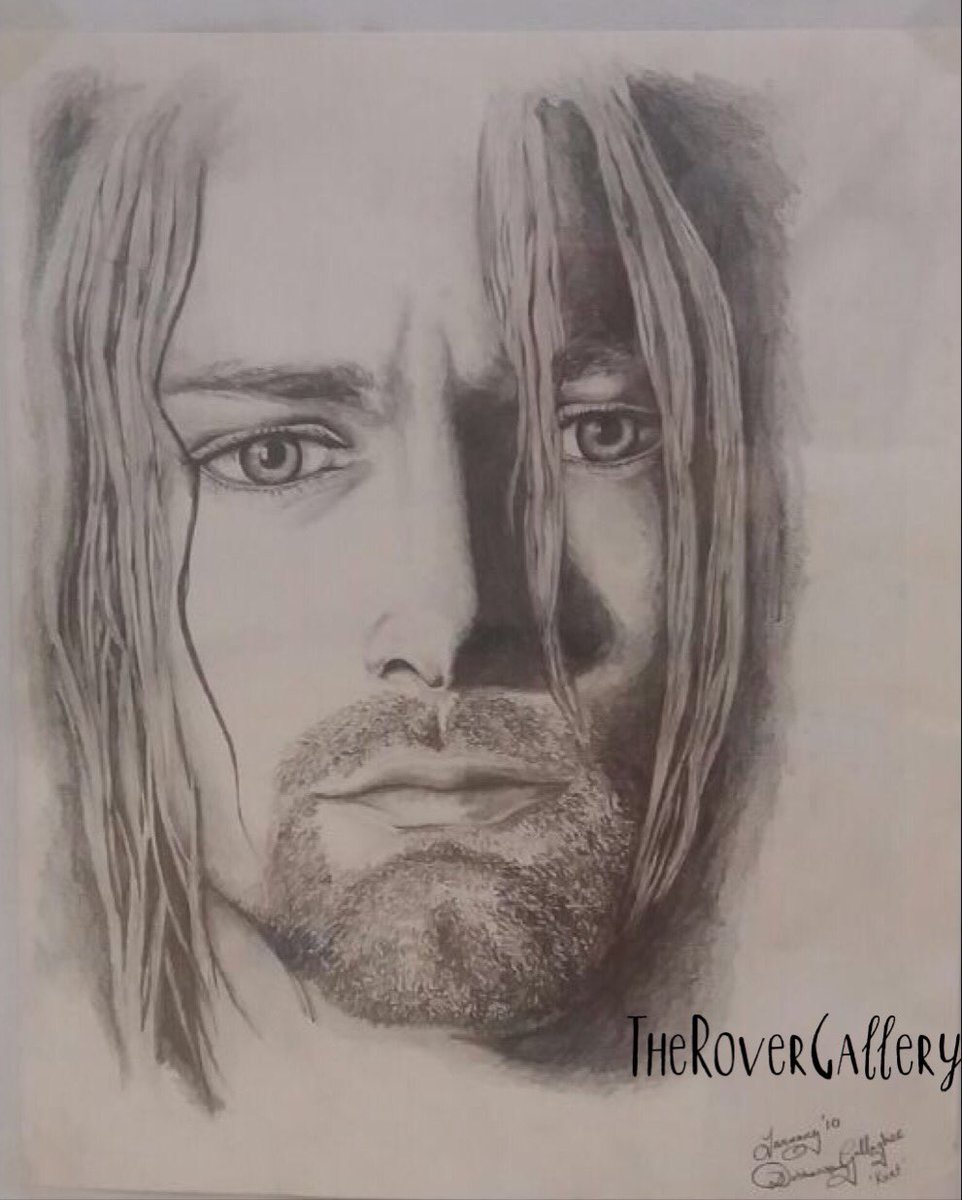 TheRoverGallery's tweet image. Beautiful portraits by @Dubheasagal are now on display in #omaghlibrary until 25th Feb #NI #artist #omagh #portraits #art #KurtCobain