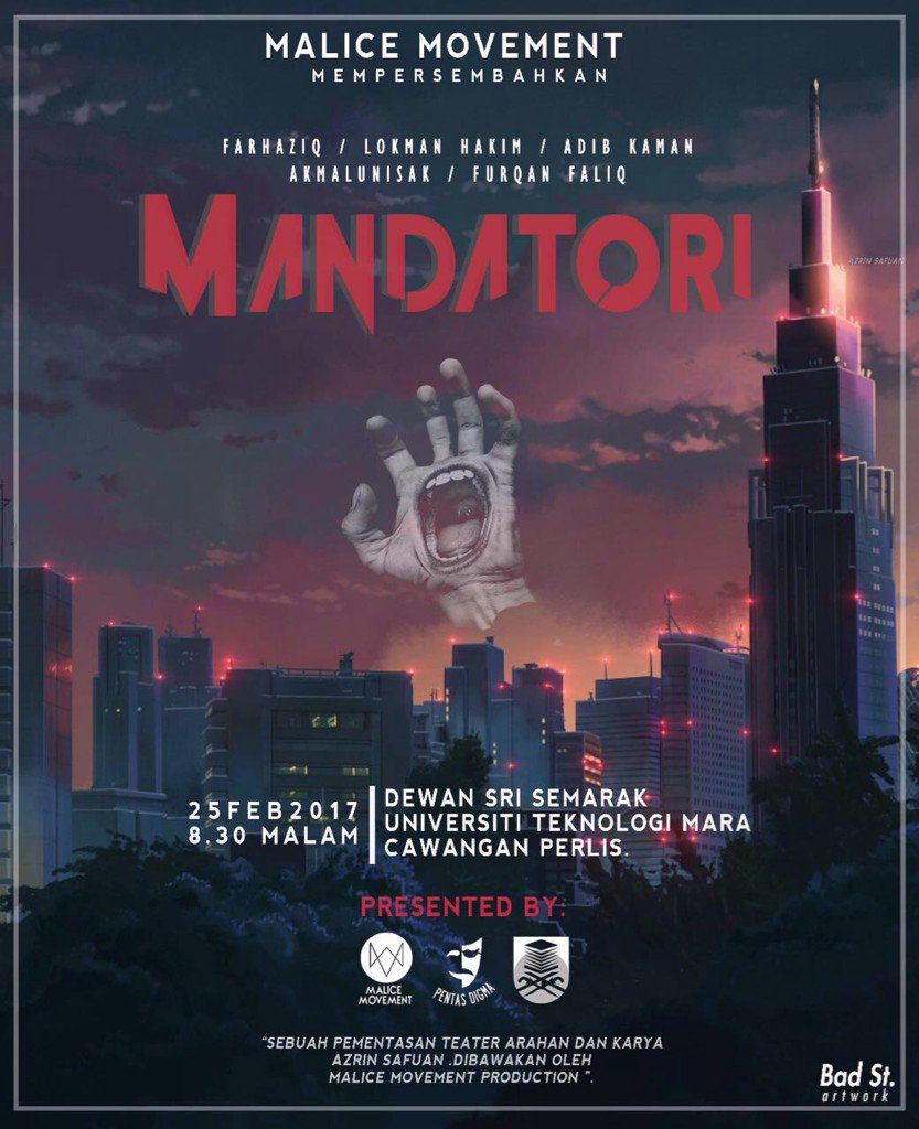 _lilachxmomile's tweet photo. Teater Mimpi &amp; Mandatori #pentasdigma #uitmps https://t.co/1j2xjNNDGo