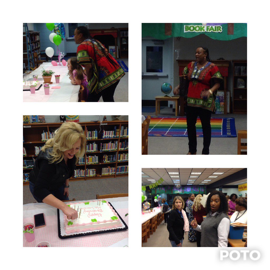 VelmaDonnell's tweet photo. Happy birthday Ms. Lawson 🎉🎈🎁🎂😁! Surprise!@ValarieLawson15 @LCSS_Ewest @LCSS_AWAnderson #YoungAtHeart https://t.co/7TDZRfOFUu