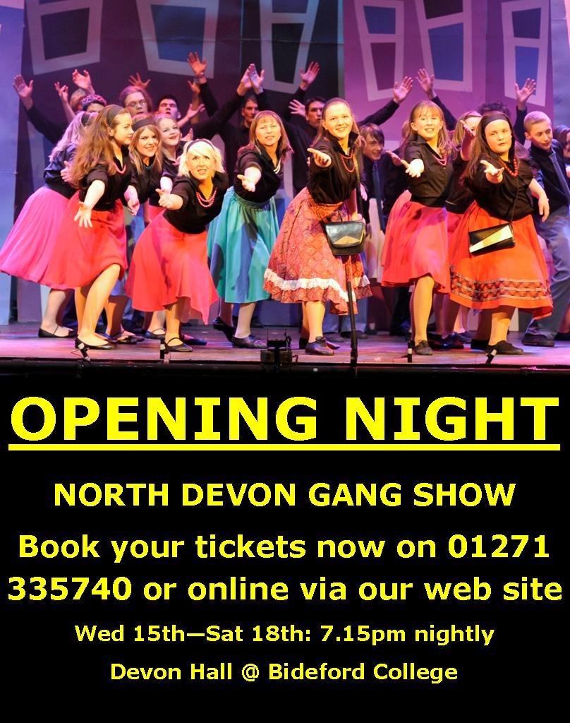 NorthDevon GangShow tweet media