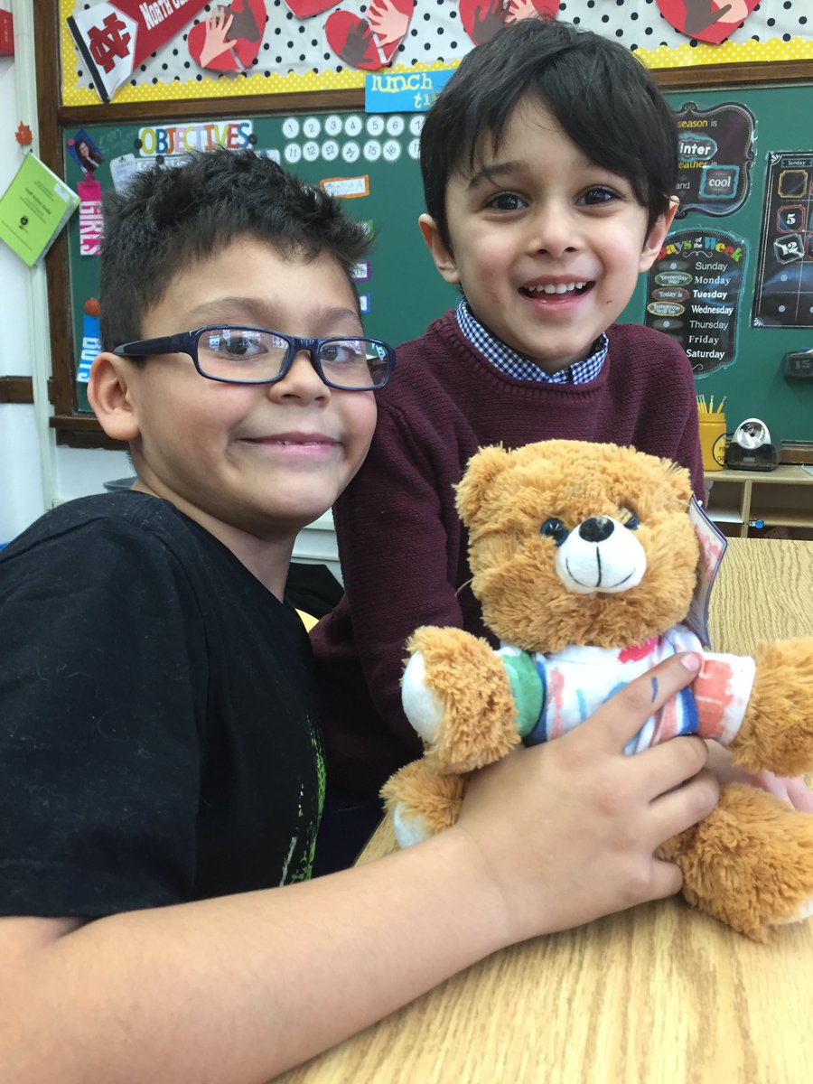 TheCaringClass's tweet photo. Spent our Valentine's Day stuffing animals for local shelters with kinder buddies. Great way to promote selflessness and empathy! #WeAre203 https://t.co/zcG5tSwdgB