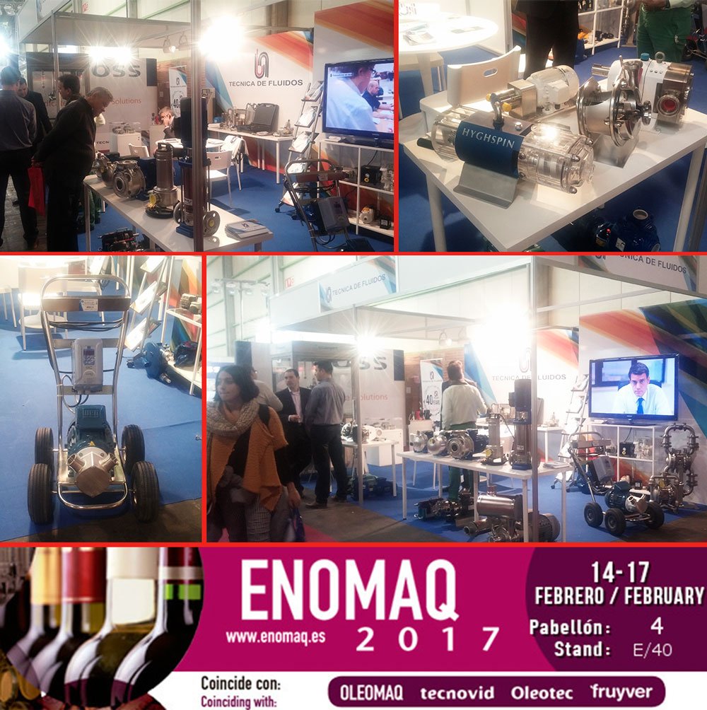 Tecnicafluidos's tweet photo. Toda nuestra gama en #enomaq2017 #oleomaq #tecnovid #oleotec y #fruyver. Pabellón 4 - Stand E40 en @feriadezaragoza ¡Le esperamos! https://t.co/Ff3UYQ9hVP