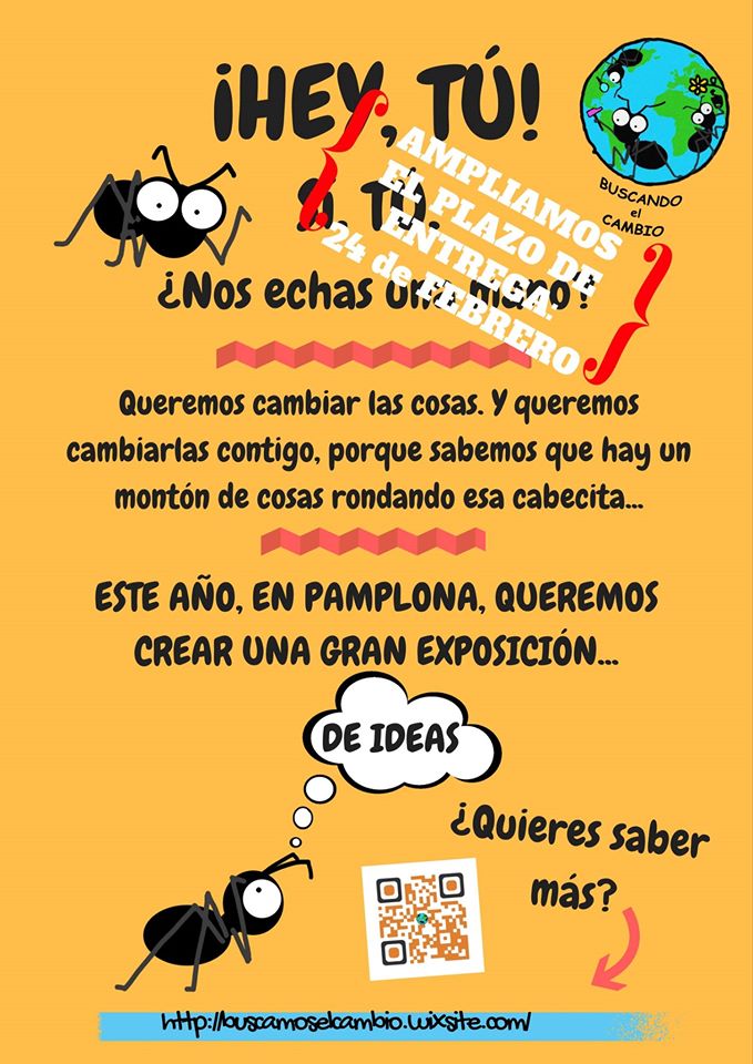 jesuitascolegio's tweet photo. Miryam Ayerra, antigua alumna del cole, quiere organizar una exposición titulada “Creando el cambio” para recaudar fondos. ¡Ayudémosla! https://t.co/KkxR9veUCg