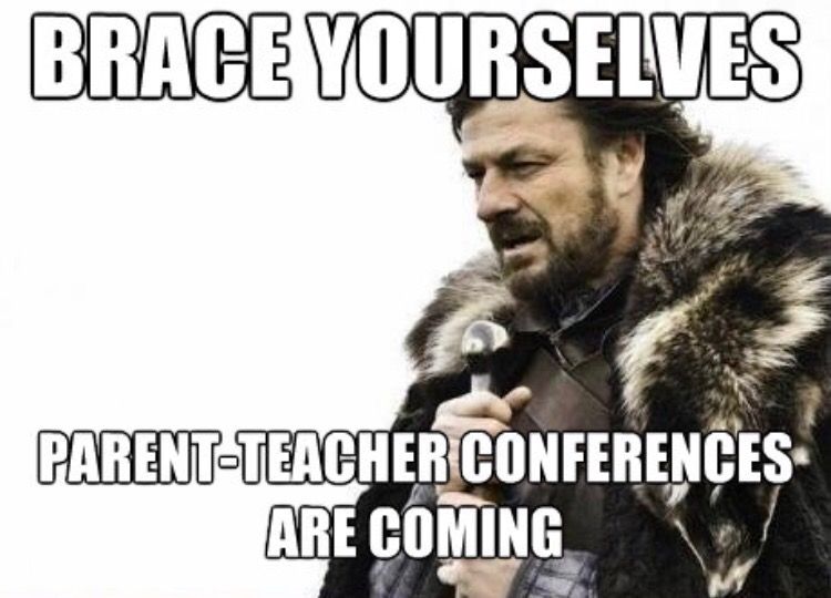 helpful_teacher's tweet photo. Parent Teacher conferences...Retweet if yours are coming too! https://t.co/HEgFoxYcky
