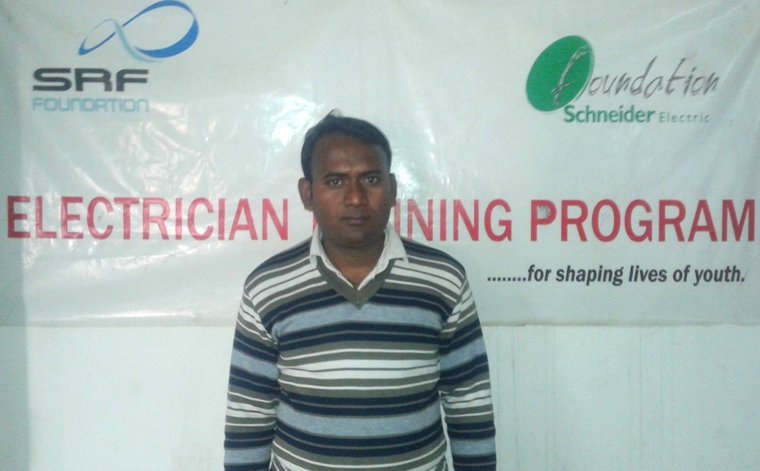 SRFFoundation's tweet photo. #SkillPlacement We congratulate Mr. Rajbeer Singh of our BETP students supported by @SchneiderElec got placed in Caloro Company, New Delhi. https://t.co/RTwngN5FCD