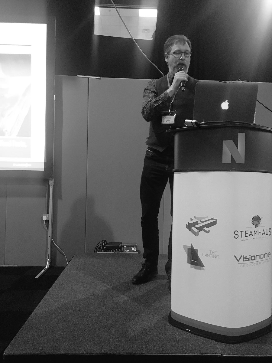 AishRiaz's tweet photo. The brilliant @Psychobel talking about #Monkeyknuckles and the importance of project managers #PNLive https://t.co/303GmBuifR