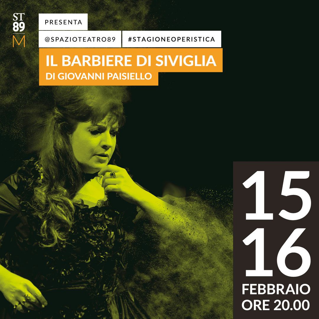 Questa sera e domani <a href="/voceAllOpera/">VoceAllOpera</a> <a href="/SpazioTeatro89/">Spazio Teatro 89</a> per il Barbiere di Siviglia di #Paisiello
Vi aspettiamo: buff.ly/2jqyC0O