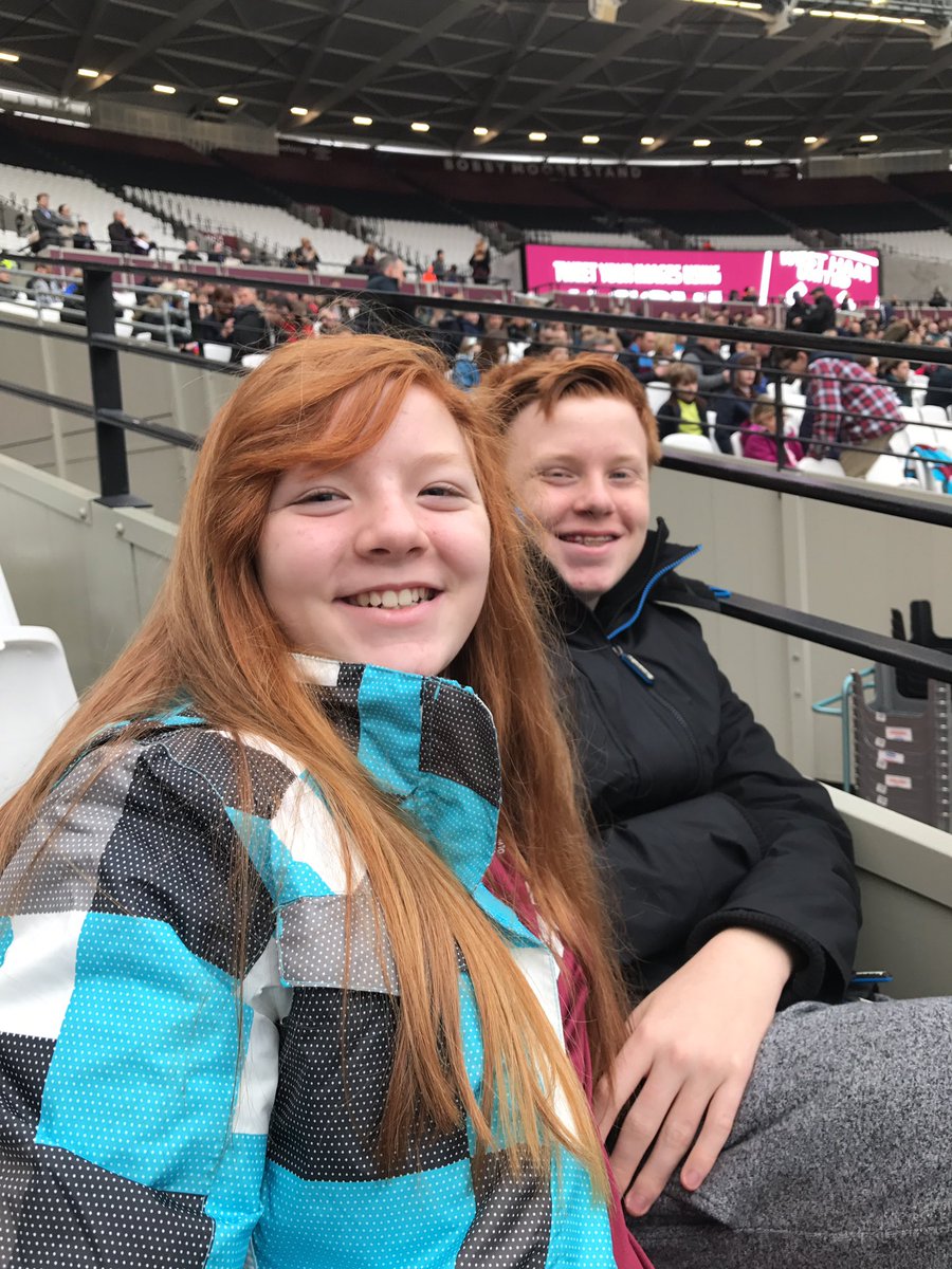 smorley3's tweet photo. #COYI , Charli and Brad - watching mighty Irons training. Super Slavs army ! https://t.co/fqLOUSHw3X