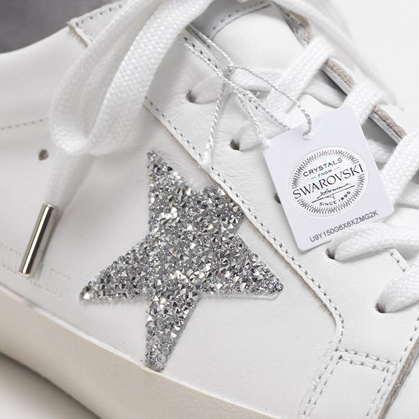 swarovski Twitter: "Rising #GoldenGooseDeluxeBrand introduced their brand new limited edition sneakers Superstar, embellished with https://t.co/c9EAXJKacG" / Twitter