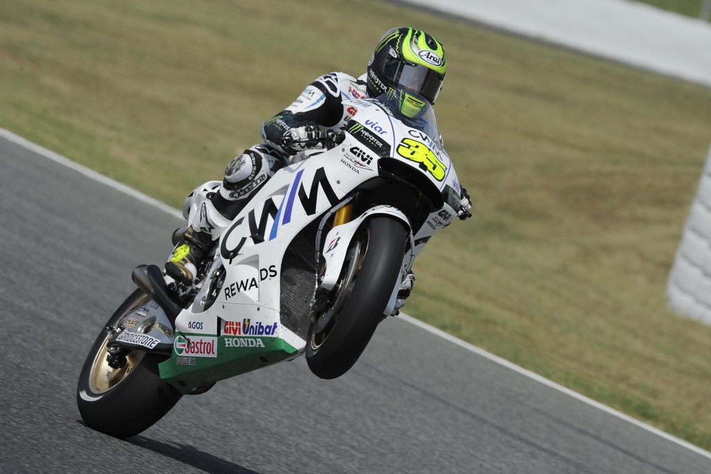 Cal Crutchlow 🇬🇧 wheelies his LCR Honda RC213V at Catalunya 🏍️💨🚀 #MotoGP #OTD 2015 #CatalanGP