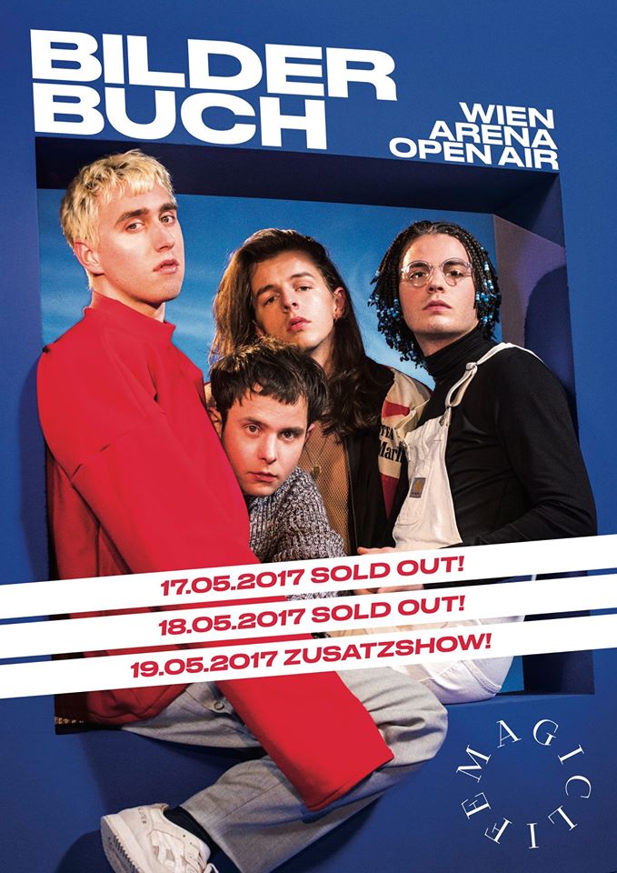 Wieso 1 #Zusatzshow wenn man 2 spielen kann!!! 😛
#Bilderbuch <a href="/arenawien/">Arena Wien</a>