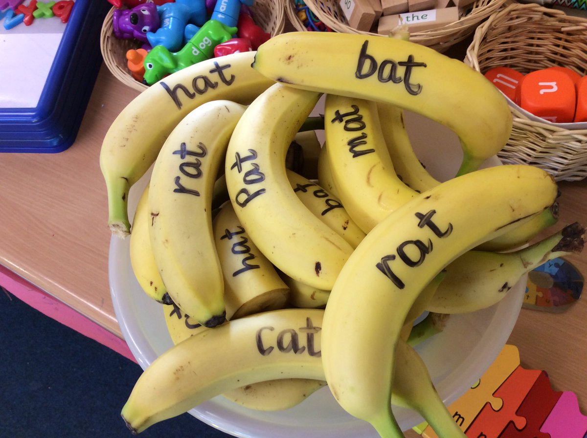 hiltoninverness's tweet photo. Rhyme awareness in p1, we can eat, write and read words rhyming with cat! #EmergingLiteracy #phonologicaldevelopment https://t.co/GUvKr5tsGb