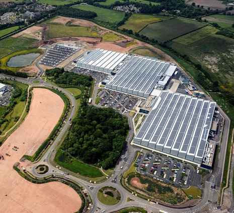 Arup's tweet photo. Congratulations to @JLR_News Manufacturing Centre in #Wolverhapmton for winning @CIBSEAwards Project of the Year! https://t.co/mhJ5qwwbFu https://t.co/1C25HG5iOH