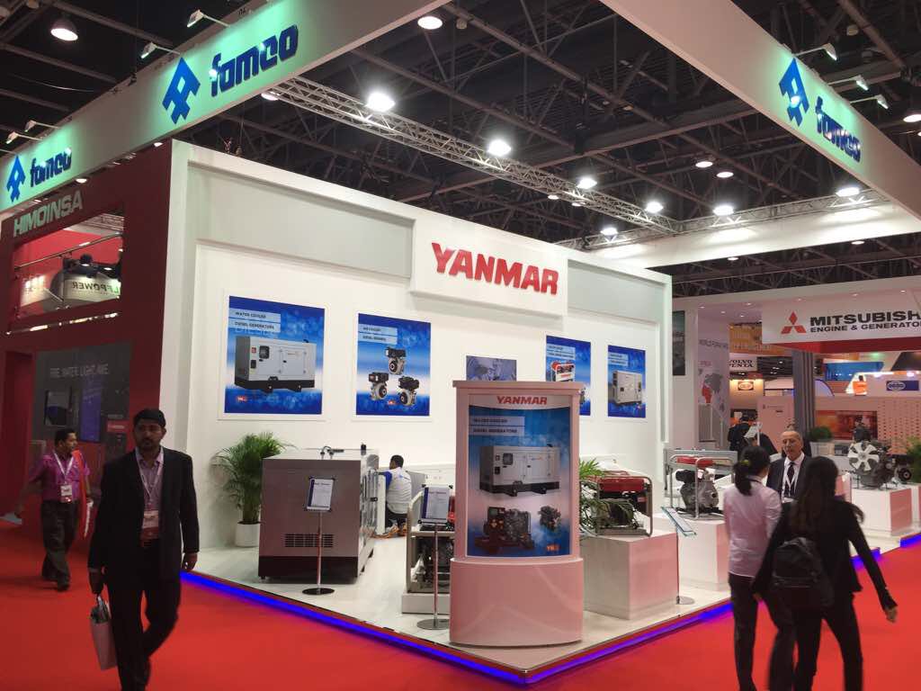 FAMCO_UAE's tweet photo. Day 2 at #MEE2017 busy day at our  @yanmar stand https://t.co/oA2yNd6zAi