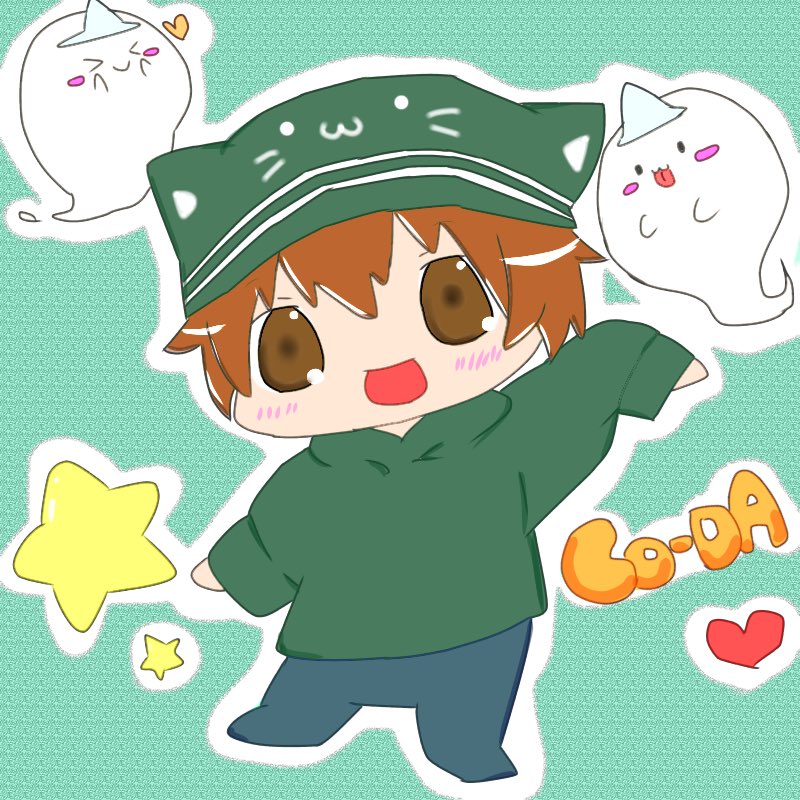 みん いちばん最初にco Daさんにおくったイラスト発見 W こうみると 絵が変わった気がするなー 変わらないのはミニキャラ描いてるっていうところだな W