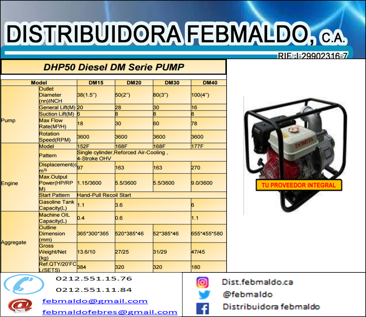 febmaldo's tweet photo. Disponibles #Bombas de Achique
Contactanos... https://t.co/ZmhHd9WRlu