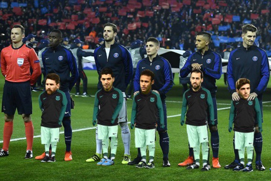 WYN_PSG's tweet photo. "PSG-Barça, des hommes contre des enfants" https://t.co/Bjt0vVpYzu https://t.co/xSiNo3rvZm