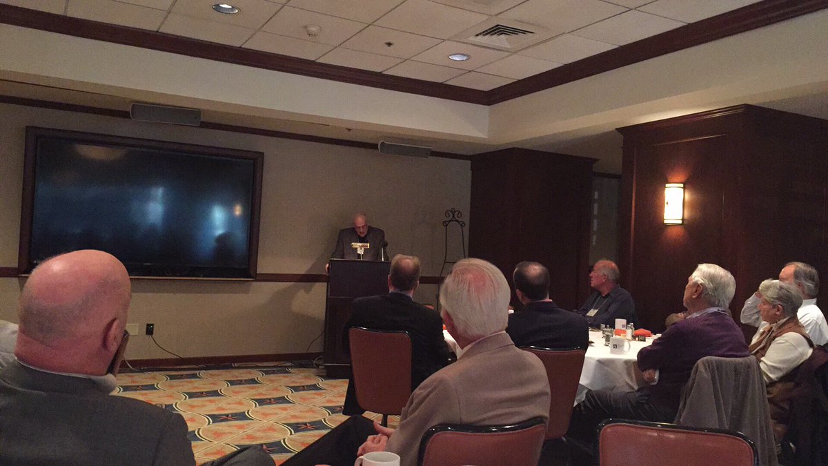 Enjoying a presentation @DickyGrigg this morning at #MBC