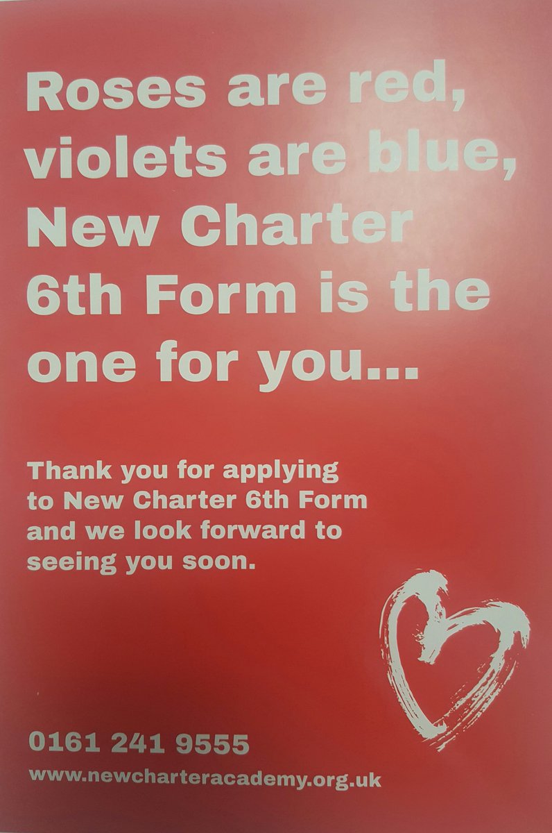 NCASixth's tweet photo. Did you get one of these for Valentine's Day? We WANT you!  Don't miss out, get your applications in NOW!! https://t.co/xa8KjWDrrO