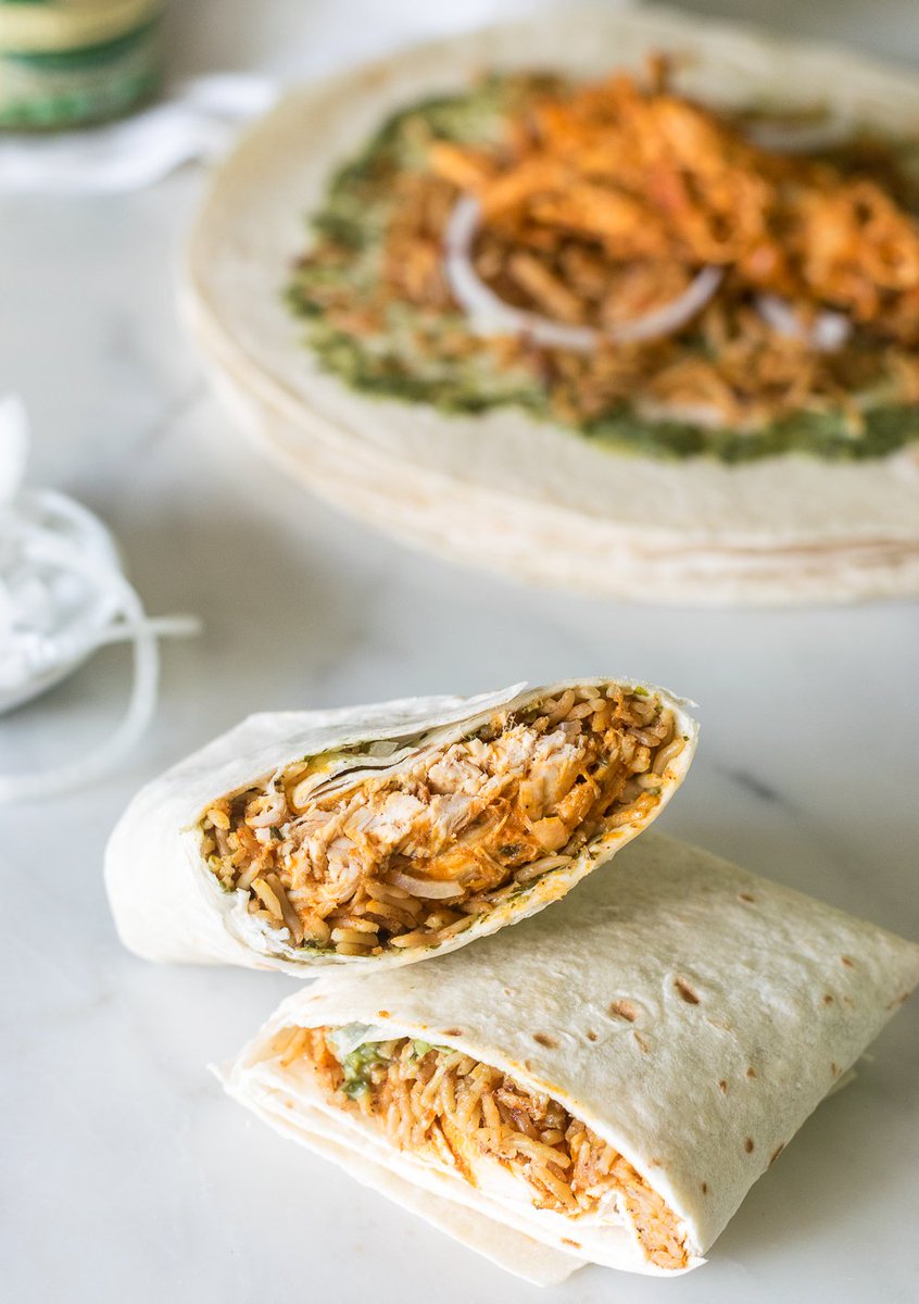 WhitBitsKitchen's tweet photo. Tired of leftovers? Create this Indo-Mexican Chicken Tikka Masala Burrito! ad #RecipeOfTheDay #Food https://t.co/OAyi2QgrCi @ZesteezLLC https://t.co/0HS7IJZ655