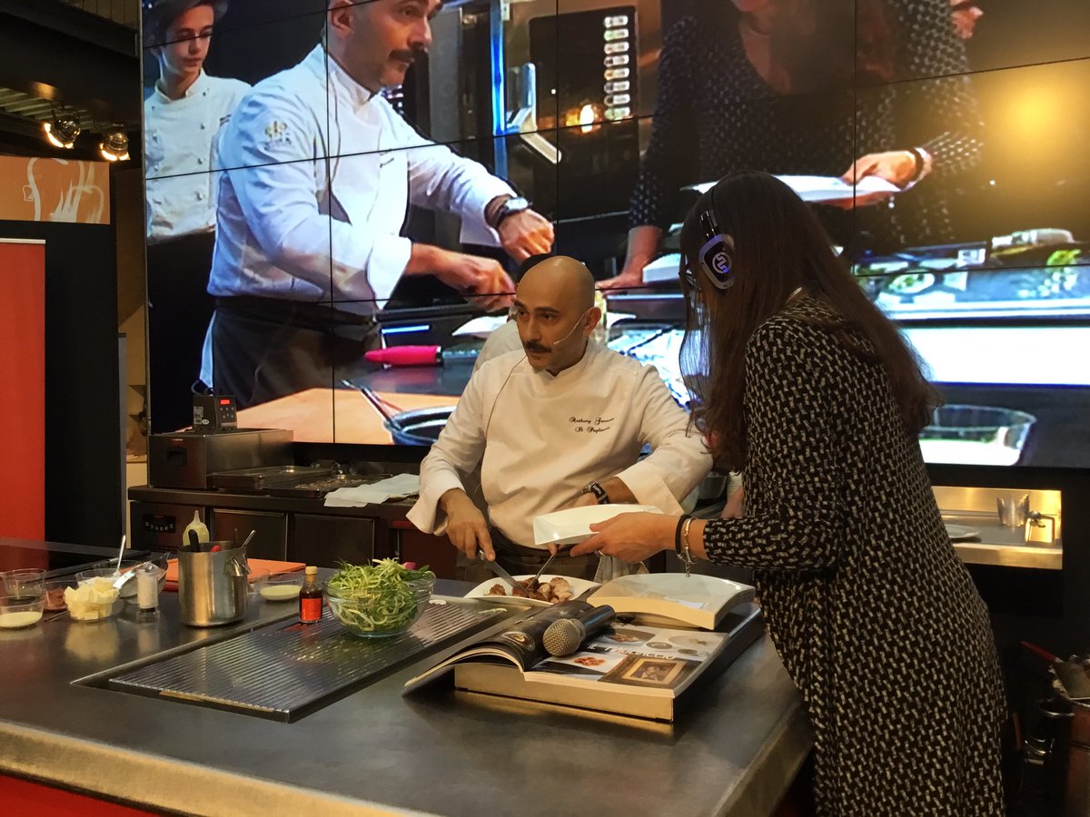 Animella:la #cottura ideale, le #spezie perfette per una tenerezza incredibile. Signori, lo chef #AnthonyGenovese ! #risto2017