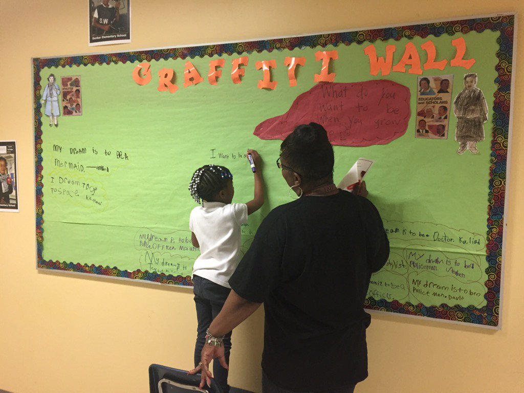 CasandraAaronPL's tweet photo. When your principal is hands on! She really cares!!  @collier_brown @dunbar_elem https://t.co/ObDqZtv6Dm