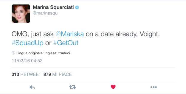Leila_KJ's tweet photo. Liv is single now, can we please make this happen?! Am I right @marinasqu ? #ChicagoPD #SVU #Benoight 😍😜 https://t.co/BgOhq3tqaB