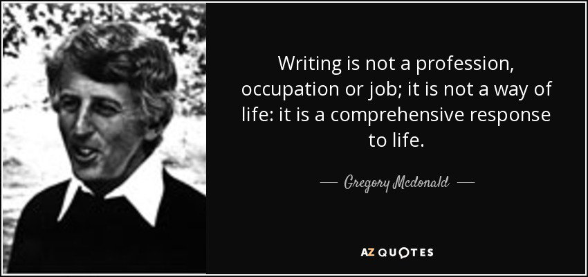 Happy birthday to the late Gregory Mcdonald!   