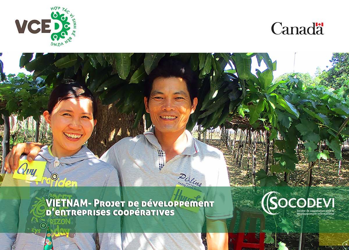 SOCODEVI's tweet photo. Au #Vietnam, nous sommes présents dans 5 provinces afin de créer des entreprises #coopératives solides et rentables @DevCanada #VCEDproject https://t.co/ldMxYz5IIe