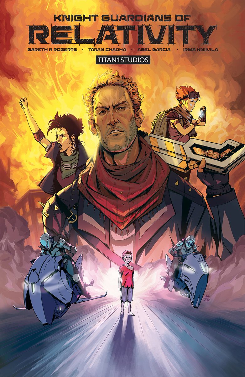 RelativityU's tweet photo. Hello #SCIFI #Comics fans in #Dublin! Visit @FPDublin today and check out #KnightGuardians of Relativity and other brilliant comics! https://t.co/JrcRcZ2xhN