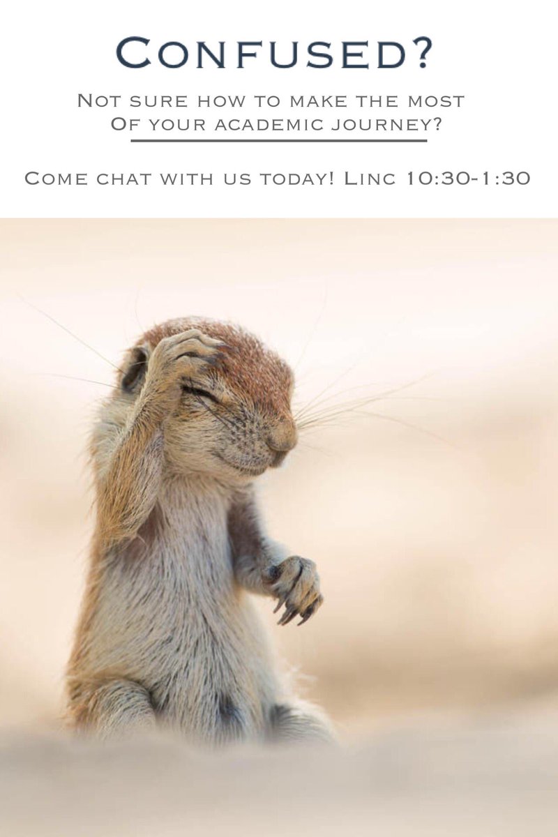 cesuleth's tweet photo. Have questions about your career path? Need ideas on how to make the most of your time at #uleth? Come talk to us today! LINC 10:30-1:30 https://t.co/vNXbhB3TbJ