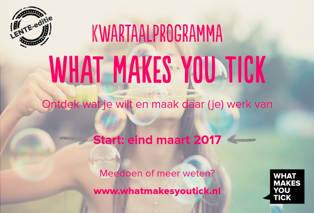 Kriebels om een volgende stap te maken in je loopbaan? Maar kun je nog wel wat extra richting, lef en inspiratie gebruiken daarbij? Doe mee!