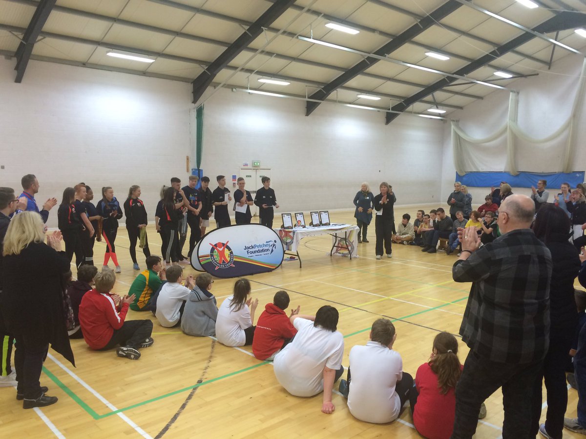 SDSportsCouncil's tweet photo. All winners🏆 and all smiles😀 at the #Scarborough @Panathlon @WoodlandsAC @SpringheadSpSch Great event @ValerieCFrench #panathlon #inclusion https://t.co/9FRa2STJKa