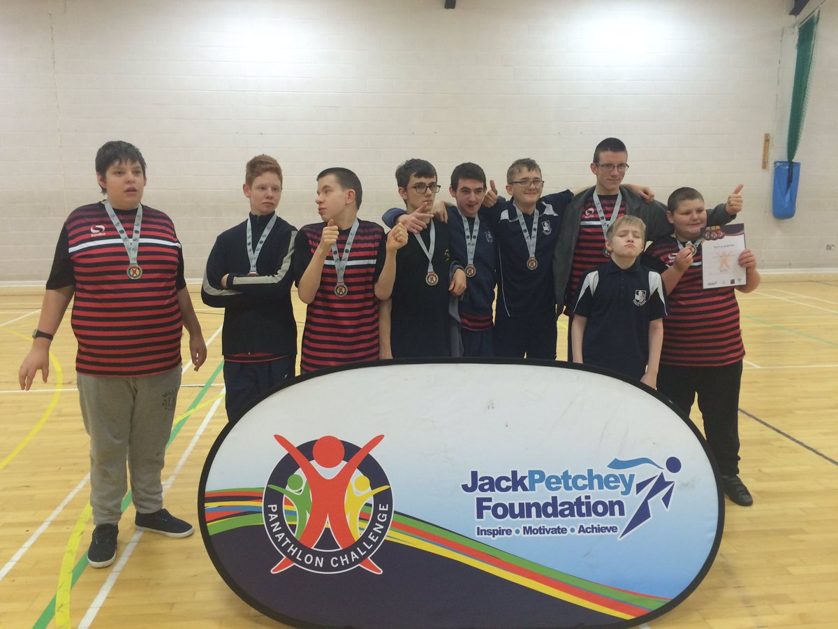 SDSportsCouncil's tweet photo. All winners🏆 and all smiles😀 at the #Scarborough @Panathlon @WoodlandsAC @SpringheadSpSch Great event @ValerieCFrench #panathlon #inclusion https://t.co/9FRa2STJKa