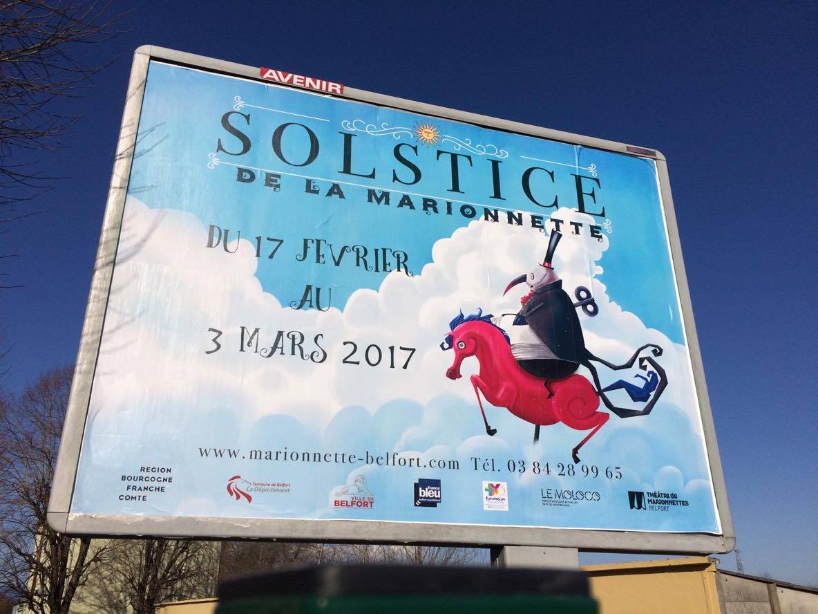 ☀️ Le Solstice s'affiche ☀️
Dites-nous où vous avez vu notre affiche !
#belfort #montbeliard #marionnette #culture