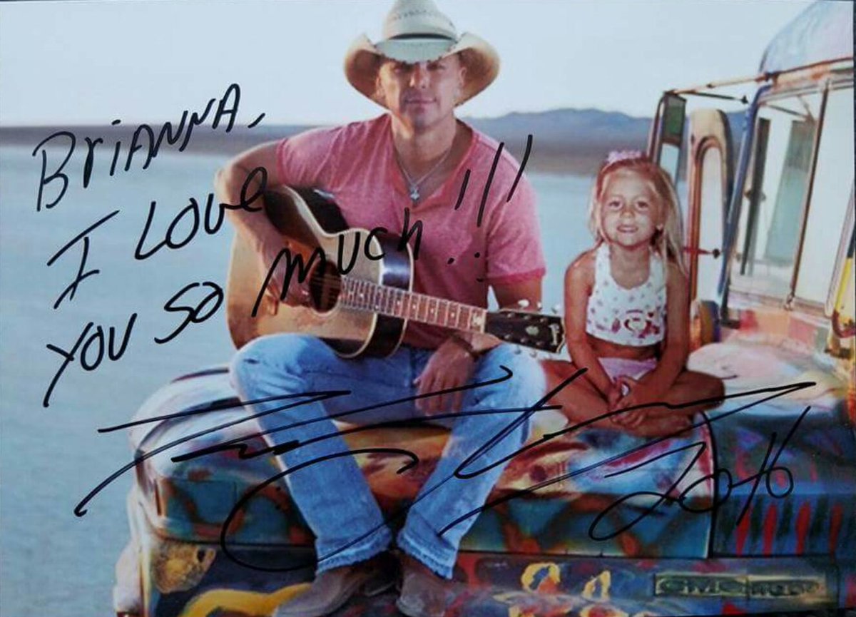 briannaskriver's tweet photo. Brianna has ALWAYS loved Kenny ❤

Please retweet! 
#battendisease #weneedacure

@briannaskriver @kennychesney @curebatten https://t.co/13LCUguST6