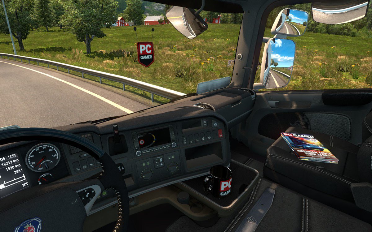 american truck simulator vr