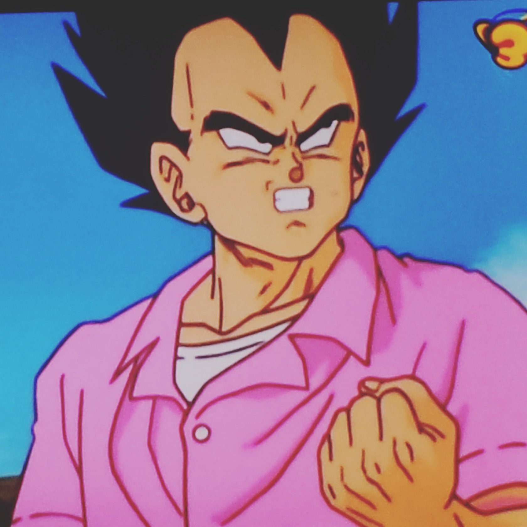 Alberto Martinez on X Y es la primera vez que Vegeta sale con la camisa rosa fashion. Elrosamola Fashion Bulma DragonBallKai https t SdfHr3fbtf X