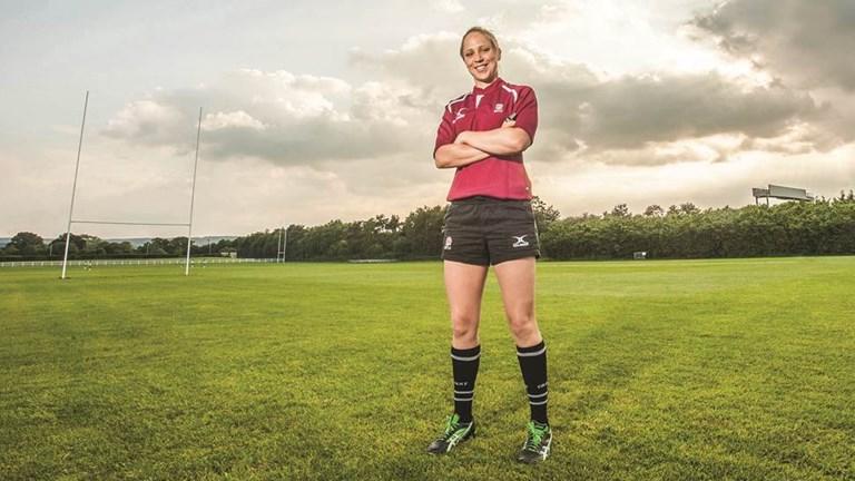 EnglandRugby's tweet image. BREAKING NEW GROUND | Sara Cox to referee National League 1 league match this weekend. Full story: bit.ly/2lhj0N8