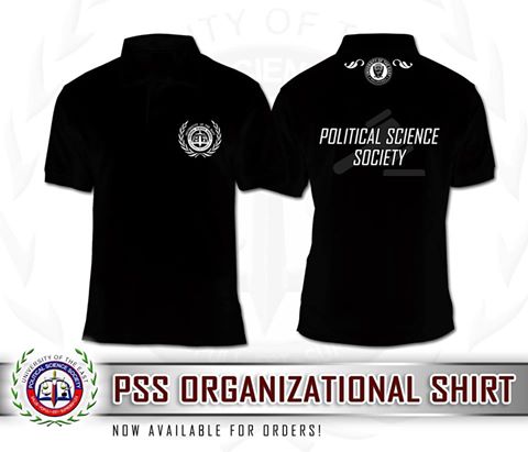 UEPSSociety's tweet photo. Now open for orders!!
Winning entry for POLSCIGN contest last June 2016!
Small - Large = P400.00
Extra Large - 2 XTRA Large = P450.00 #UEPSS https://t.co/CEiqtMg3CR
