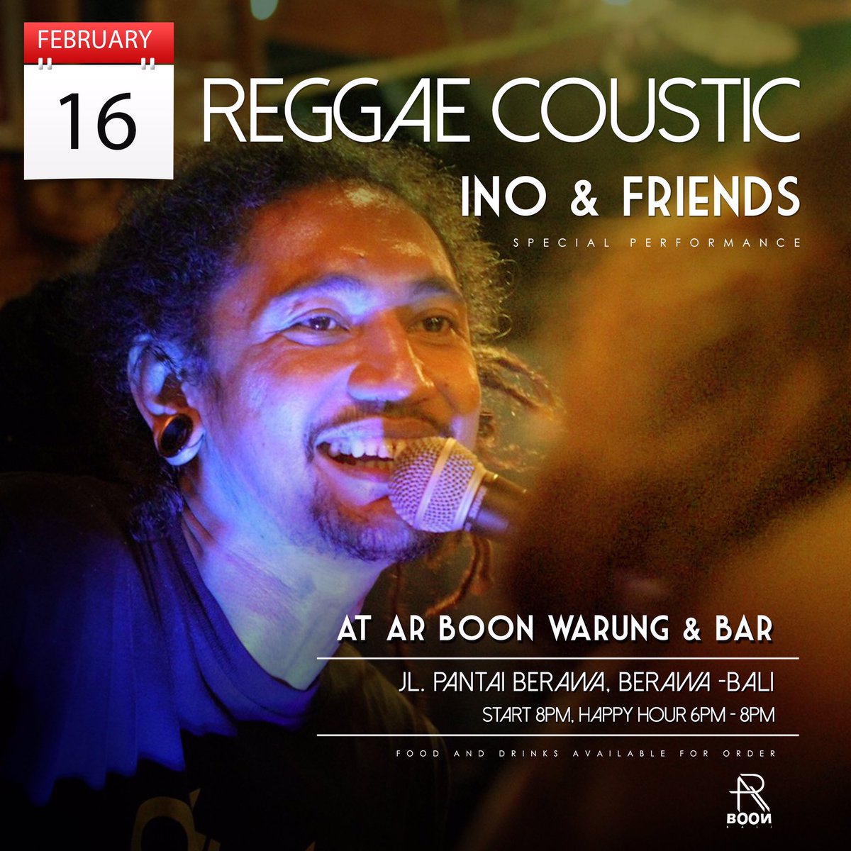 Reggae Coustic #arboonbali #arboonwarungnbar #berawa #badung #bali